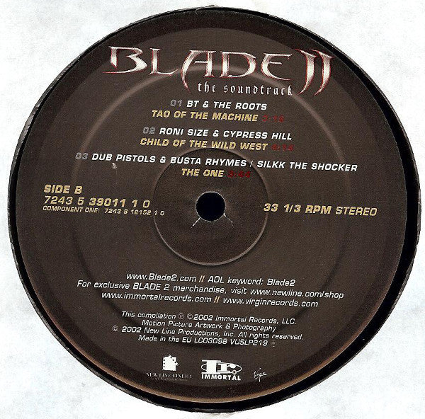 Various : Blade II The Soundtrack (2xLP)