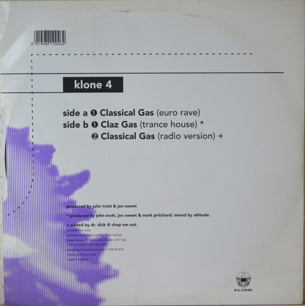 Vol-k-no Featuring Bi Bi : Classical Gas (12")