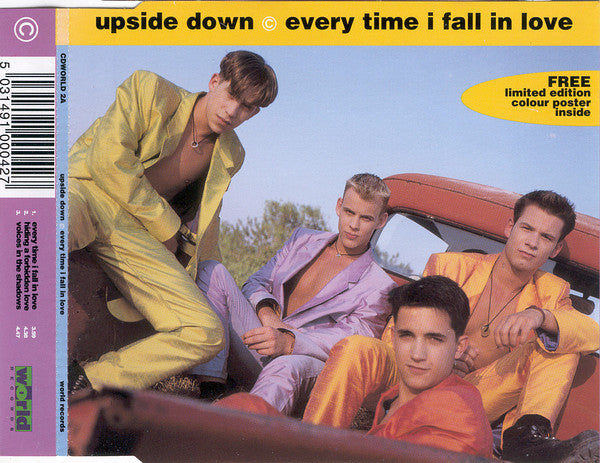 Upside Down (3) : Every Time I Fall In  Love (CD, Single, CD1)