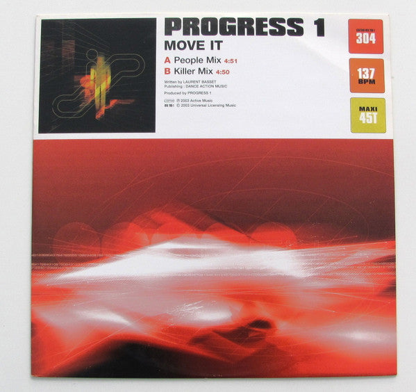 Progress 1 : Move It (12")
