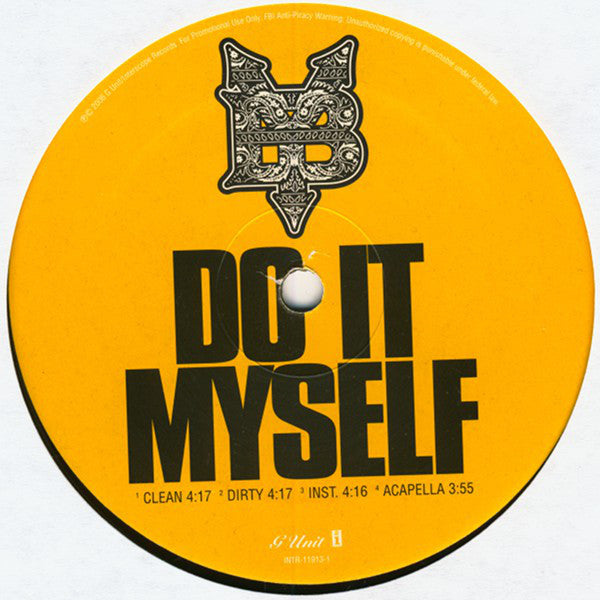 Young Buck : I Know You Want Me / Do It Myself (12", Promo)