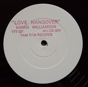 Karen Williamson : Love Hangover (12", W/Lbl, Red)