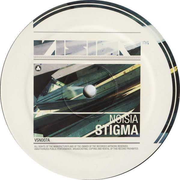Noisia : Stigma / Crank (12", Single)