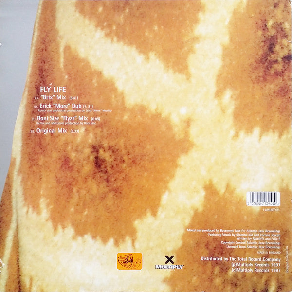 Basement Jaxx : Fly Life (12", Single)