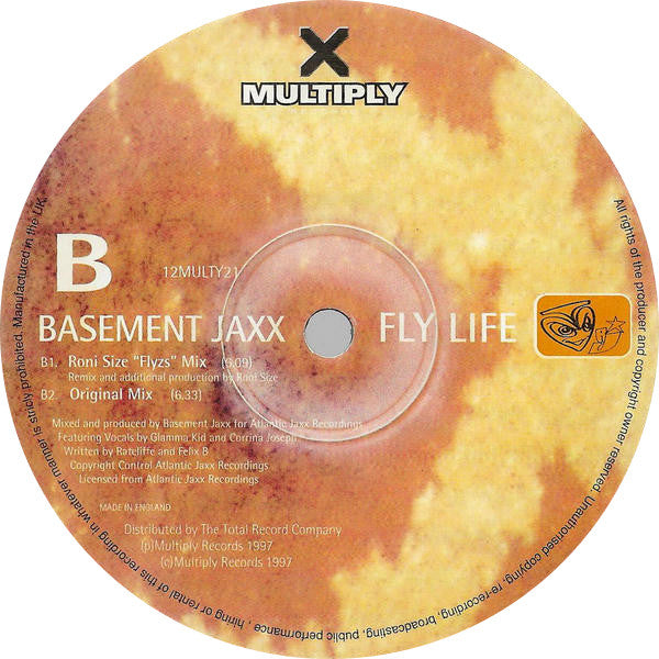 Basement Jaxx : Fly Life (12", Single)