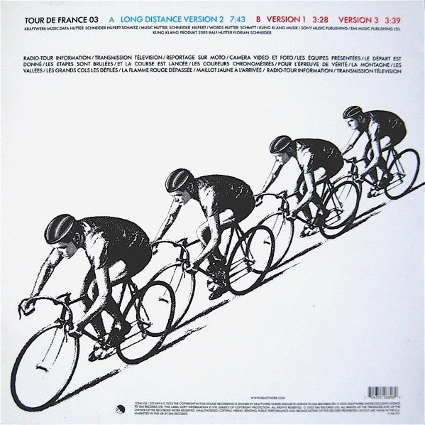 Kraftwerk : Tour De France 2003 (12", Single)