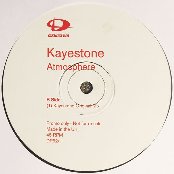 Kayestone : Atmosphere (2x12", Promo)