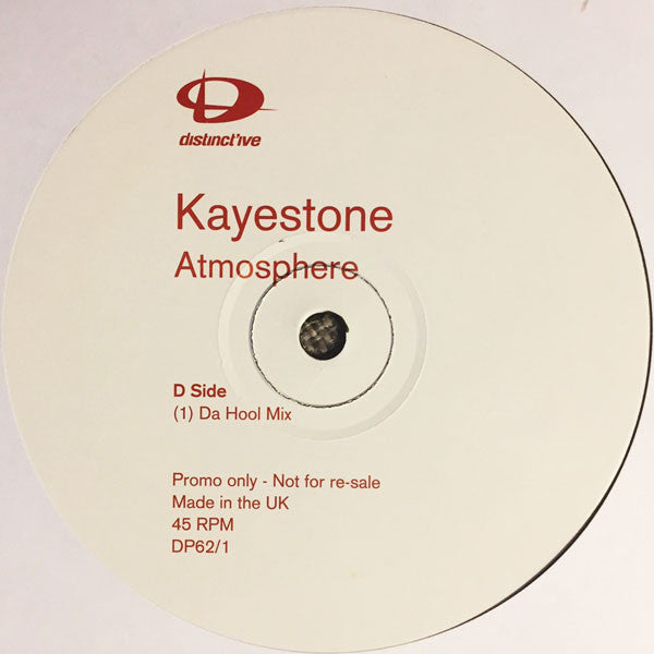 Kayestone : Atmosphere (2x12", Promo)
