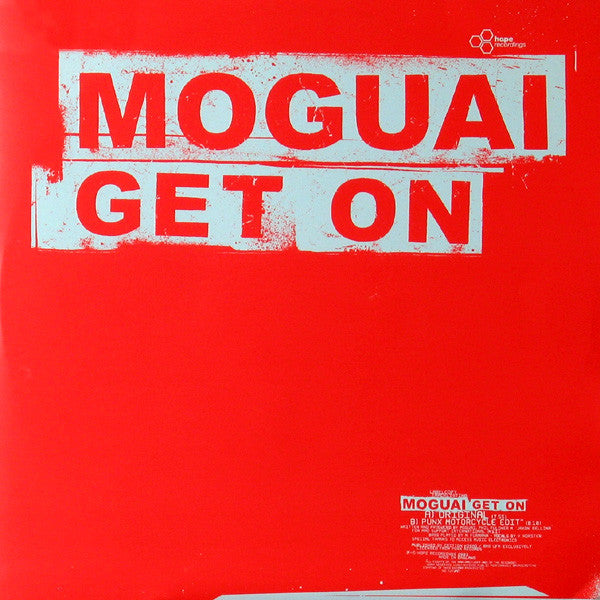 Moguai : Get On (12")