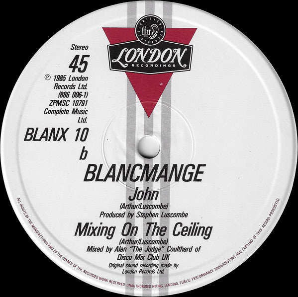 Blancmange : Lose Your Love (12", Single)