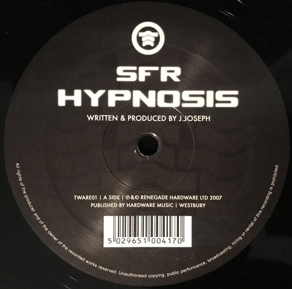 SFR (4) : Hypnosis / Rebound (12")