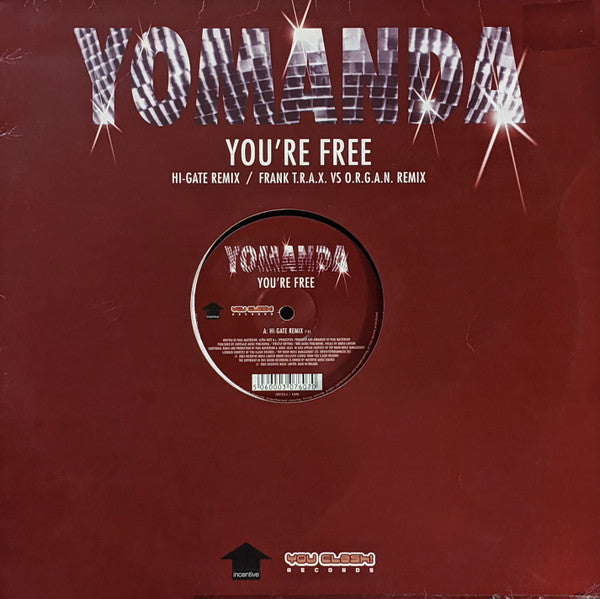 Yomanda : You're Free (12")