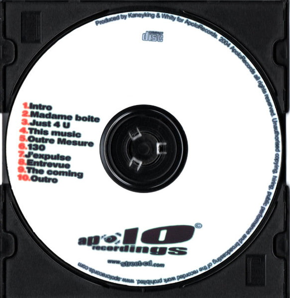 Kaneyking & Whity (2) : 10/10 (CDr, MiniAlbum)