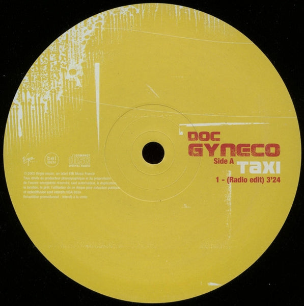 Doc Gynéco : Taxi (12", Promo)