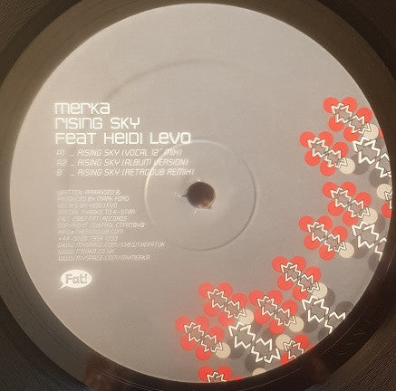 Merka Feat Heidi Levo : Rising Sky (12")