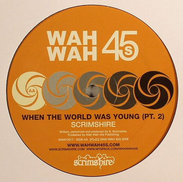 Scrimshire : Warm Sound / When The World Was Young (12")