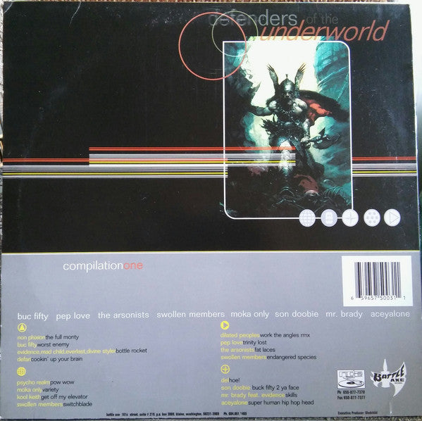 Various : Defenders Of The Underworld (2xLP, Comp)