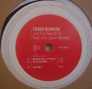 Toshinobu Kubota : Just The Two Of Us (12")