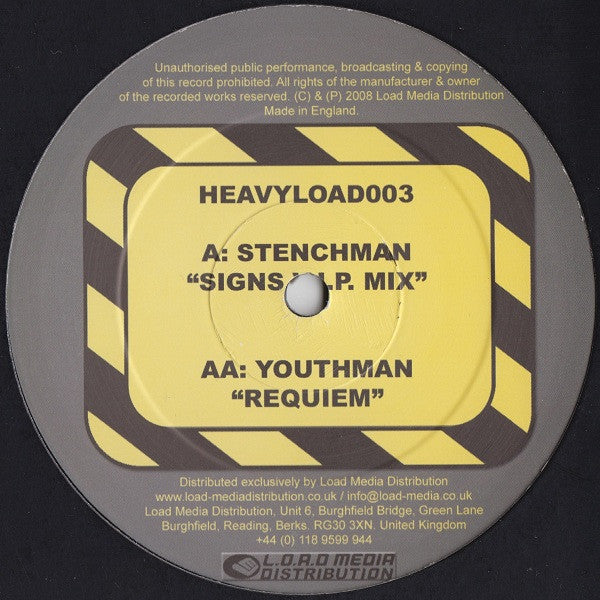 Stenchman / Youthman : Signs VIP / Requiem (12")