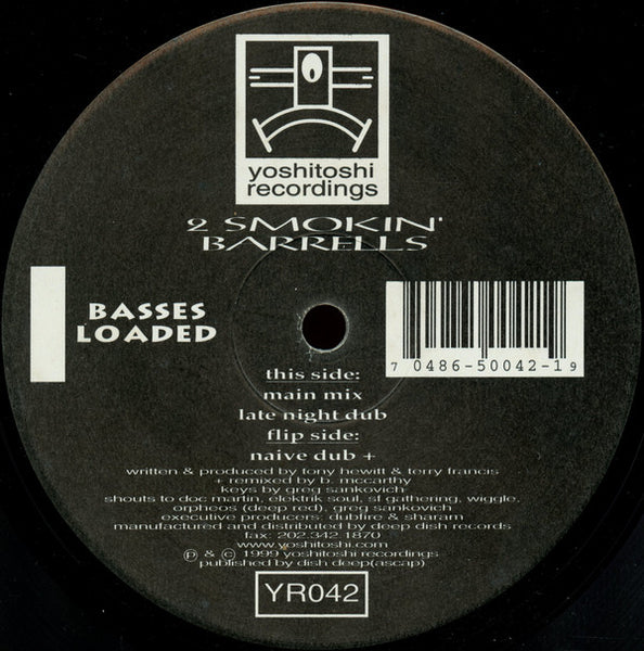 2 Smoking Barrels : Basses Loaded (12", Ora)