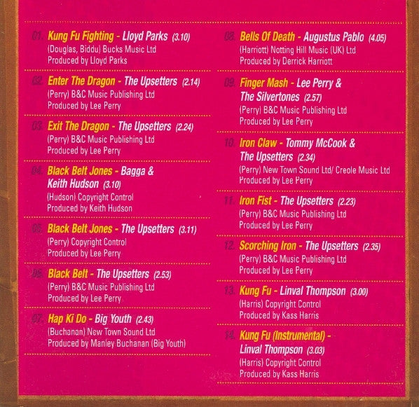 Various : Kung Fu! Reggae Vs The Martial Arts (CD, Comp)