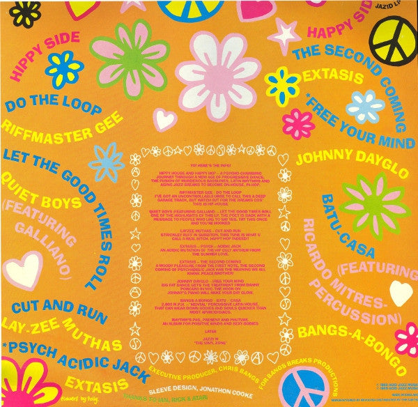 Various : Hippy House & Happy Hop (LP, Comp)