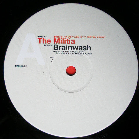 Militia / Stakka & K.Tee : Brainwash / Echo Chamber (12")