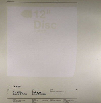 Militia / Stakka & K.Tee : Brainwash / Echo Chamber (12")