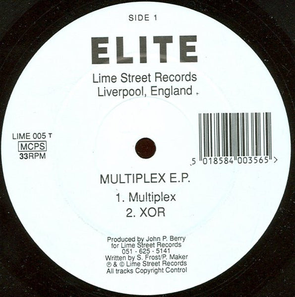 Elite (2) : Multiplex E.P. (12", EP)