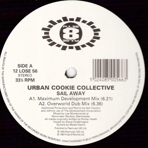 Urban Cookie Collective : Sail Away (12")