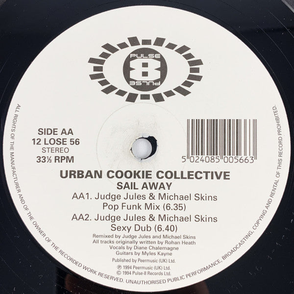 Urban Cookie Collective : Sail Away (12")
