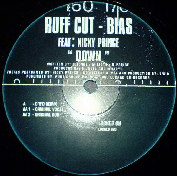 Ruff Cut Bias : Down (12")