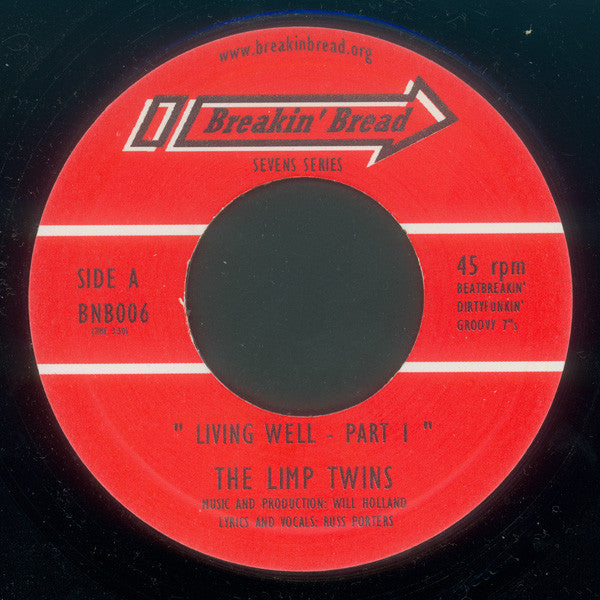 The Limp Twins : Living Well (7")