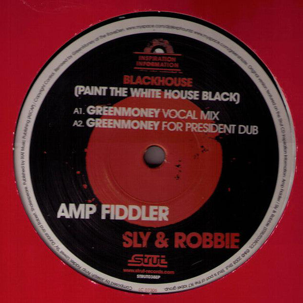 Amp Fiddler / Sly & Robbie : Blackhouse (Paint The White House Black) (12")