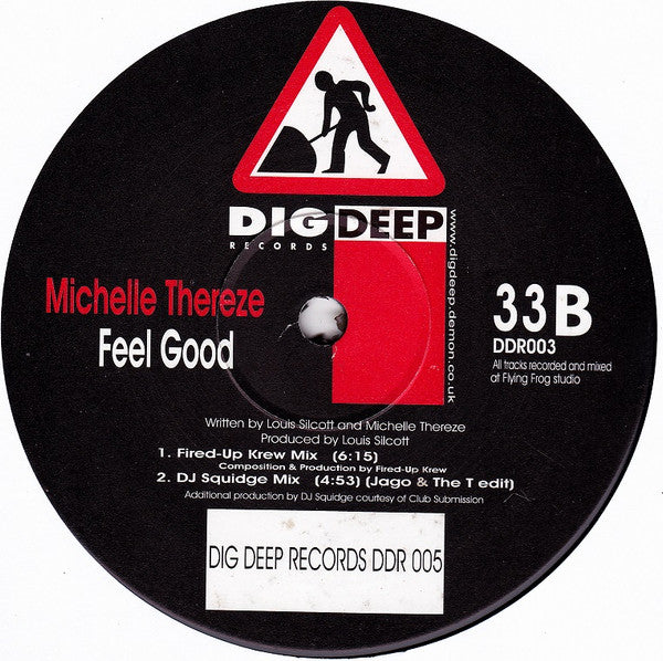 Michelle Thereze : Feel Good (12", S/Sided, M/Print)