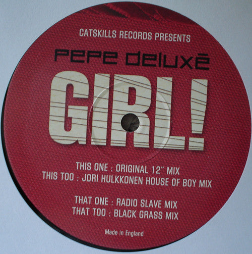 Pepe Deluxé : Girl! (12")
