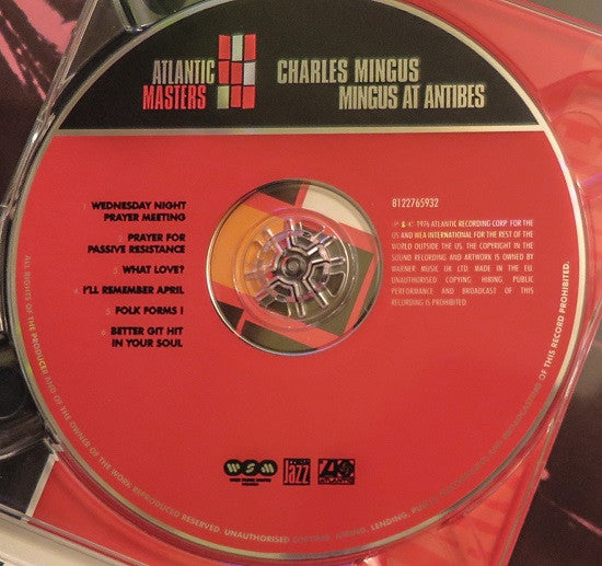 Charles Mingus : Mingus At Antibes (CD, Album, RE)