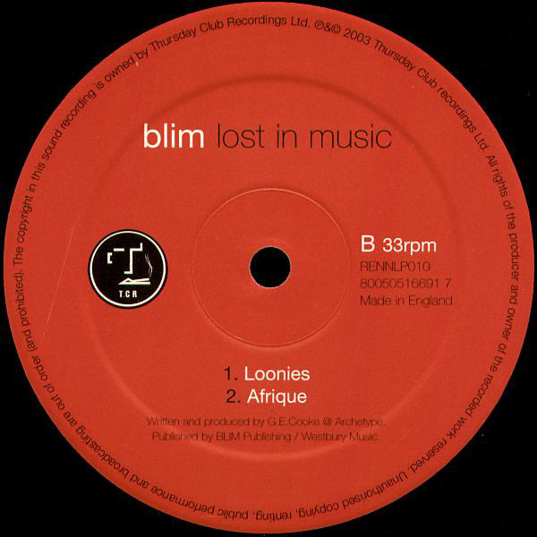 B.L.I.M. : Lost In Music (2xLP)