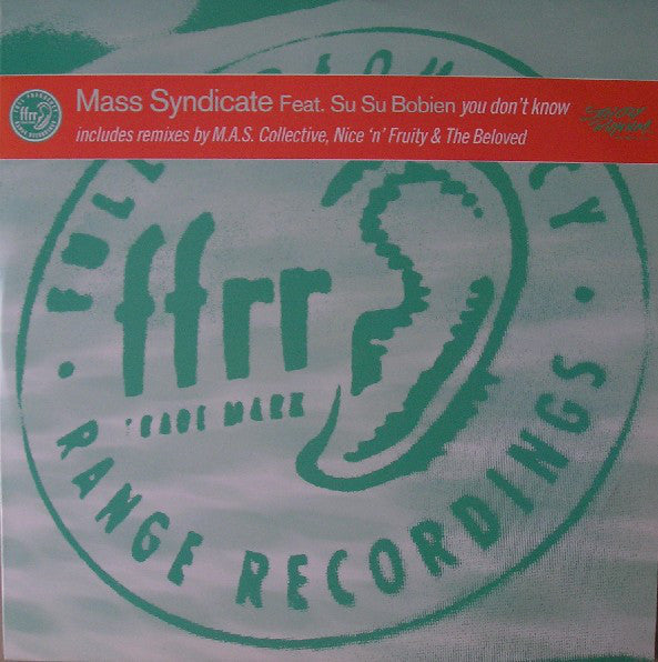 Mass Syndicate Feat. Su Su Bobien : You Don't Know (12")