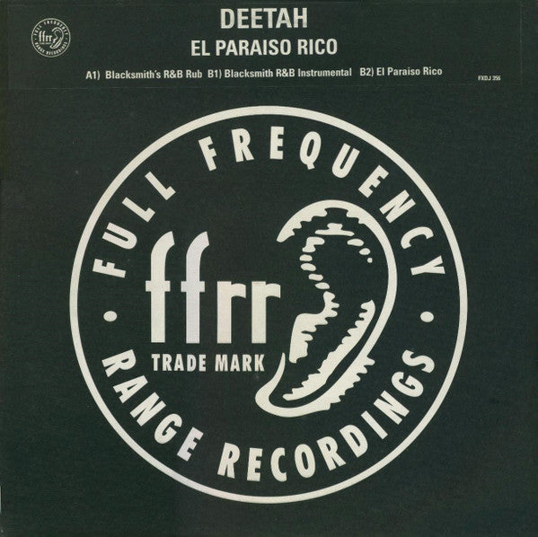 Deetah : El Paraiso Rico (12", Promo)