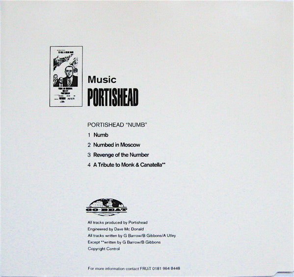 Portishead : Numb (CD, Single)