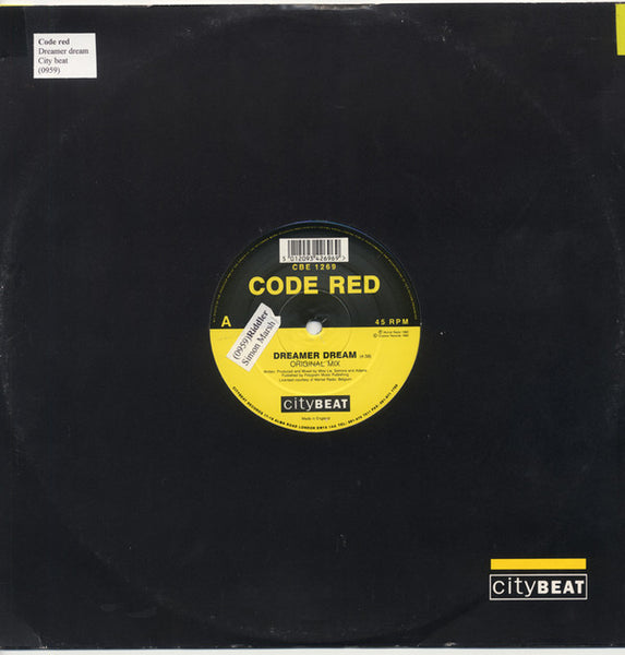 Code Red : Dreamer Dream (12")