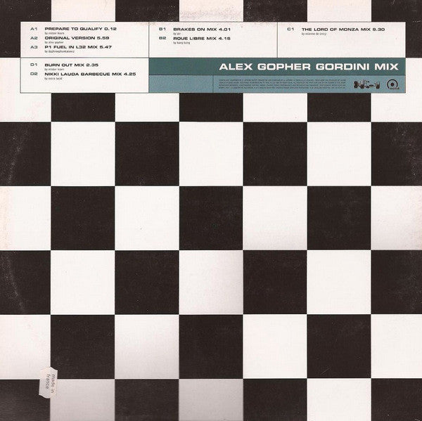 Alex Gopher : Gordini Mix (2x12", EP)