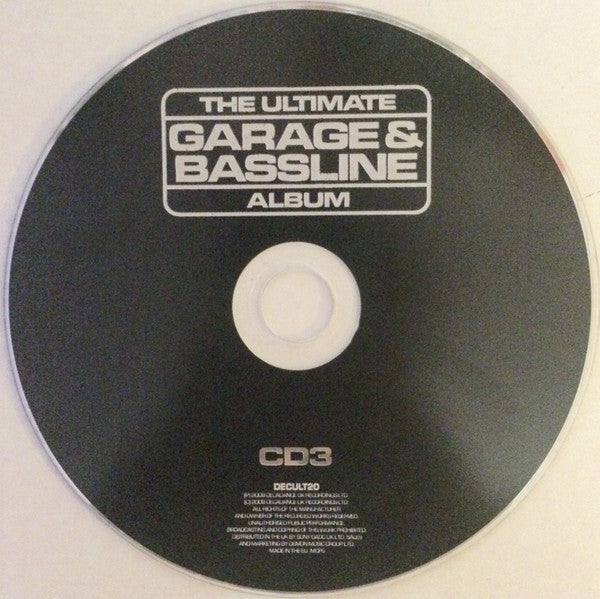 Various : The Ultimate Garage & Bassline Album (3xCD, Comp)