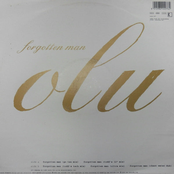 Olu Rowe : Forgotten Man (12")