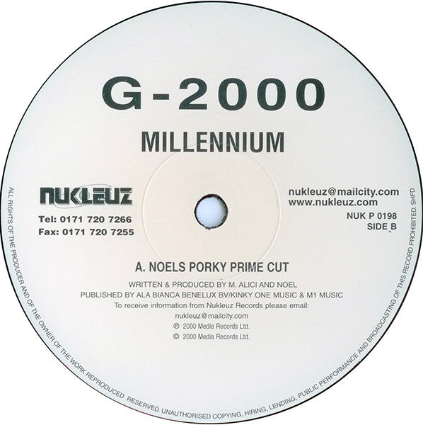 G-2000 : Millennium (12")