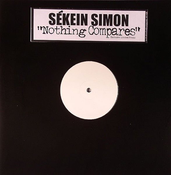 Sekein Simon : Nothing Compares (12", Ltd, Promo, W/Lbl)