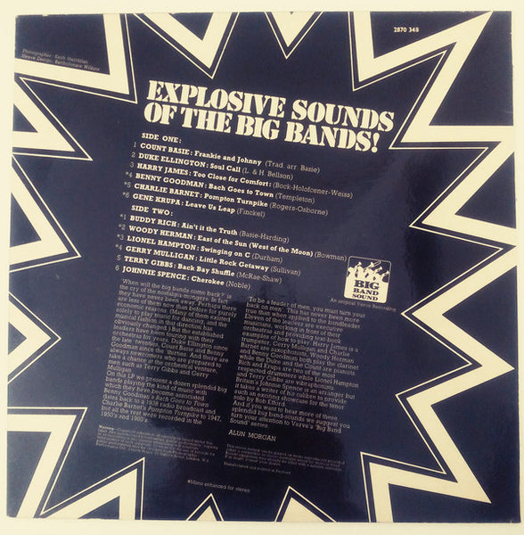 Various : Explosive Sounds Of The Big Bands! (LP, Comp)