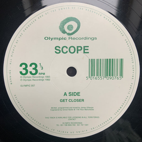 Scope : Get Closer (12")