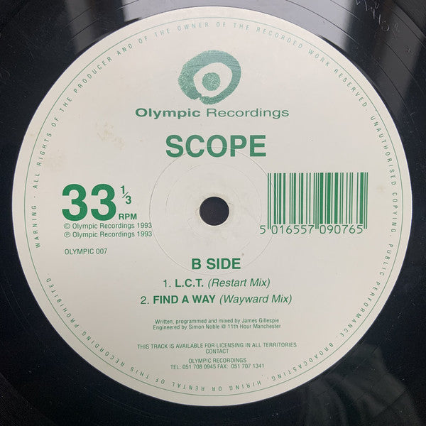 Scope : Get Closer (12")